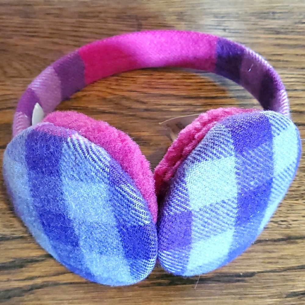 Burberry cashmere ear muffs